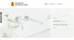 Desktop Screenshot of haustechnik-schoenbuch.de